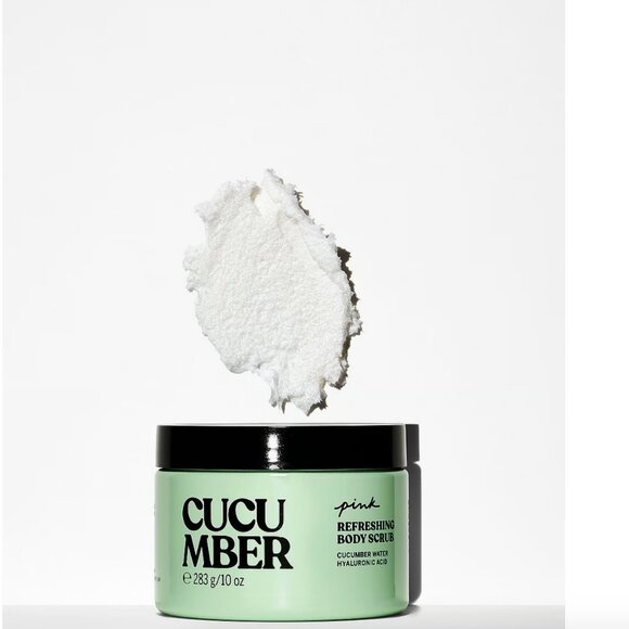 VS PINK Cucumber Refreshing Body Scrub 10oz NEW! - Picture 5 of 7